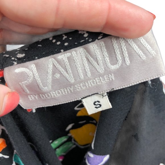 VTG Funky Graphic Platinum Dorothy Schoelen Tank S - Picture 6 of 10